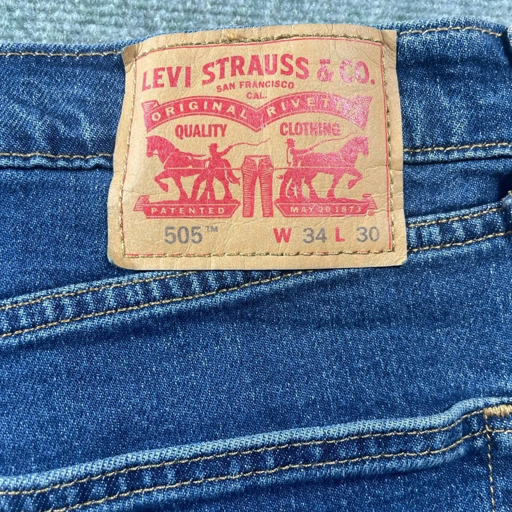 Levi's‎ Men's Straight Jeans in Mid Blue Wash